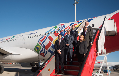 Iberia conmemora con el ‘Buenos Aires’ el 70º aniversario de sus vuelos a América Latina