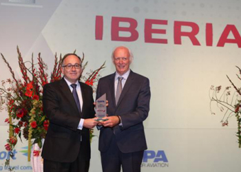 Iberia, premio al “Mejor Proceso de Transformación de una Línea Aérea” en 2016