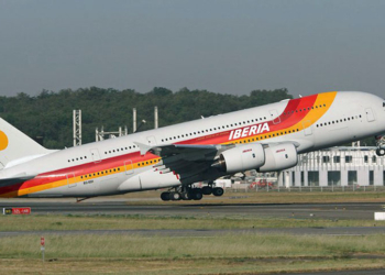 El avión de Iberia ya tuvo que volver de vacío a Madrid desde Caracas el pasado jueves