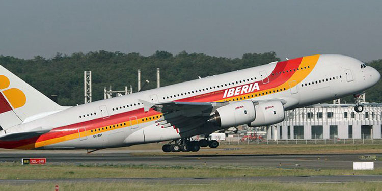 El avión de Iberia ya tuvo que volver de vacío a Madrid desde Caracas el pasado jueves