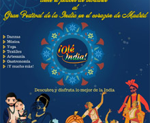 El Festival Olé India llega al Auditorio del Parque Enrique Tierno Galván