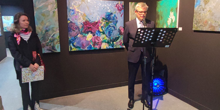 Exposición de la artista ucraniana Iryna Nosok en Alcorcón