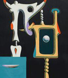 Exposición del pintor dominicano Ivan Tovar en la Galería David Bardía