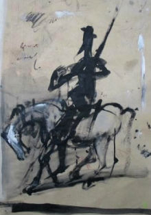 Letonia presenta al pintor Ivars Heinrihsons en Campo de Criptana