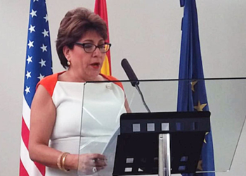 Janet Murguía durante su intervención / Foto: AC