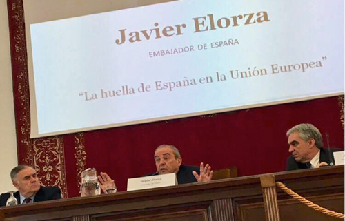 «España ha contribuido a crear una Europa más humana», según Javier Elorza