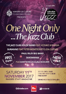 Bandas locales en el Festival Internacional de Jazz de Gibraltar