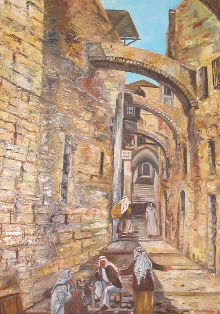 Jerusalén: La ciudad soñada por los artistas en el Centro Sefarad