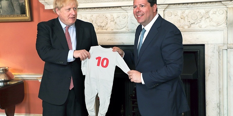 Fabián Picardo expresa su gratitud a Boris Johnson por su “apoyo inquebrantable” a Gibraltar