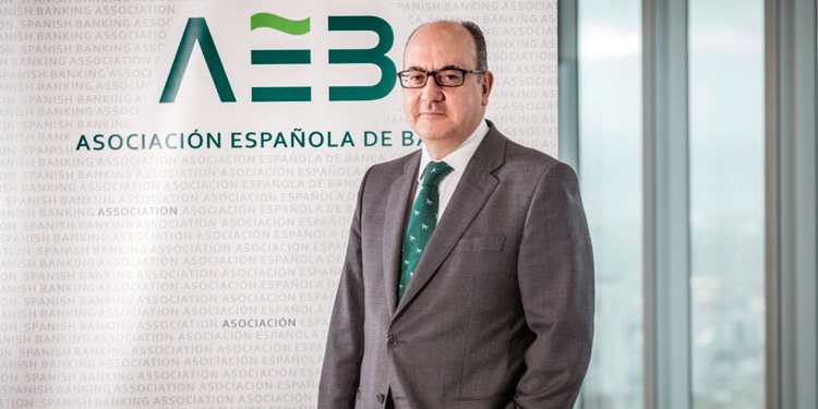 El presidente de la Asociación Española de Banca, José María Roldán./ Foto: AEB
