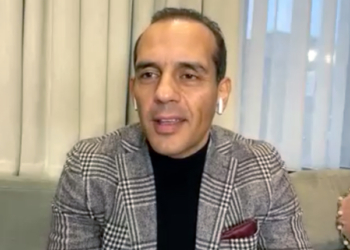 Juan Verde, ayer, durante su entrevista con The Diplomat./ Foto: Zoom