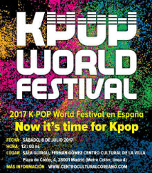 Clausura del Festival de Cultura Coreana 2017 con K-POP World