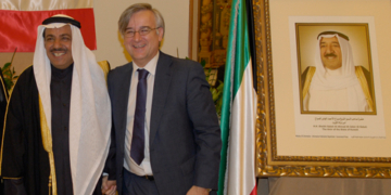 El secretario de Estado de Exteriores, en la recepción del Día Nacional de Kuwait