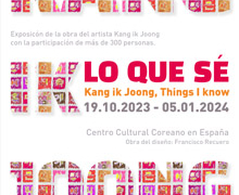 El Centro Cultural Coreano presenta al artista Kang Ik Joong