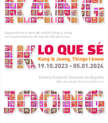 El Centro Cultural Coreano presenta al artista Kang Ik Joong