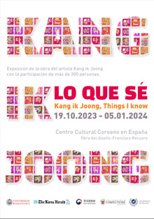 El Centro Cultural Coreano presenta al artista Kang Ik Joong