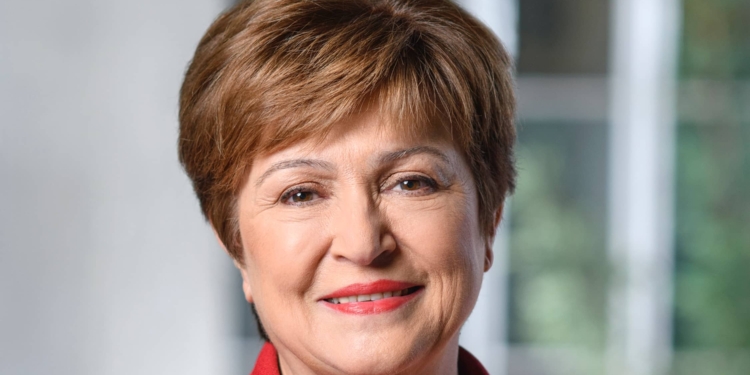 La directora gerente del FMI, Kristalina Gueorguieva.