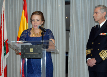 Emotivo homenaje de la Embajada del Líbano a los militares de la FINUL