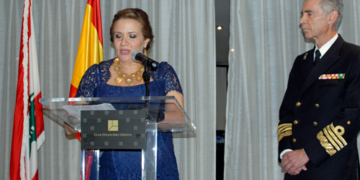 Emotivo homenaje de la Embajada del Líbano a los militares de la FINUL