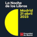 Numerosas actividades para celebrar La Noche de los Libros 2023