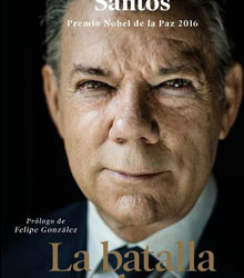 Juan Manuel Santos presenta en Casa América ‘La batalla por la paz’