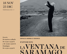 Exposición ‘Lanzarote, la ventana de Saramago ’, en el Teatro Español