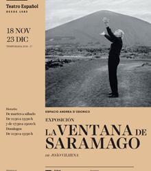Exposición ‘Lanzarote, la ventana de Saramago ’, en el Teatro Español