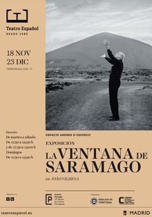 Exposición ‘Lanzarote, la ventana de Saramago ’, en el Teatro Español