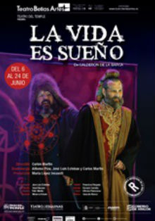 El Bellas Artes presenta ‘La vida es sueño’, de Calderón de la Barca