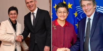 González Laya presenta en Bruselas las prioridades de España ante la UE y la OTAN