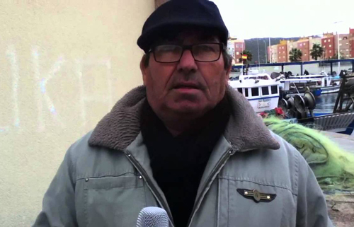 Gibraltar acusa de robar un bloque de hormigón a un pescador español