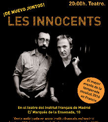 Concierto del dúo Les Innocents en el Institut Français de Madrid