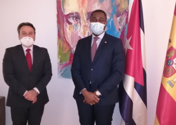 Intensa actividad del embajador de Haití con sus colegas caribeños