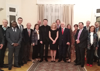 Recepción en la Embajada de Bosnia en vísperas de la celebración de Navidad