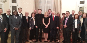 Recepción en la Embajada de Bosnia en vísperas de la celebración de Navidad