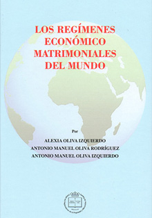 ‘Los regímenes económico-matrimoniales del mundo’, en inglés