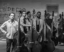 Ludus Gravis (quinteto de contrabajos) en el Instituto Italiano de Cultura