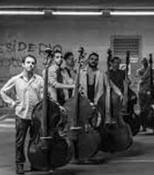 Ludus Gravis (quinteto de contrabajos) en el Instituto Italiano de Cultura