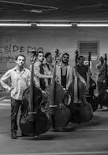 Ludus Gravis (quinteto de contrabajos) en el Instituto Italiano de Cultura