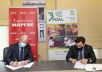 MAPFRE y ONCE impulsarán la inclusión laboral de los ciegos en América Latina