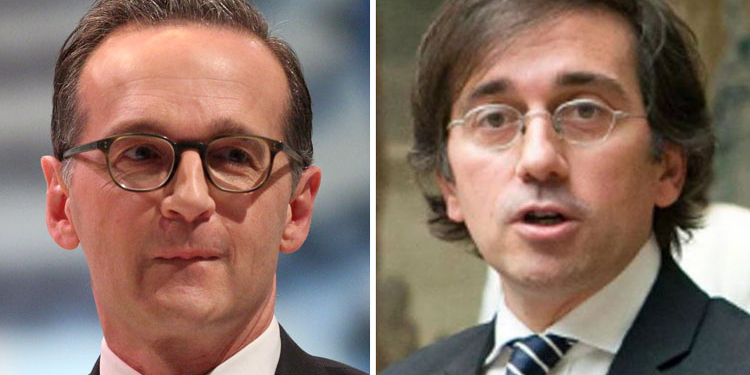 Heiko Maas y José Manuel Albares.