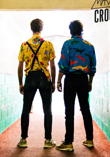 Concierto del dúo Macadam Crocodile en el Instituto Francés