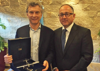 El presidente Macri agradece a Luis Gallego la apuesta de Iberia por Argentina