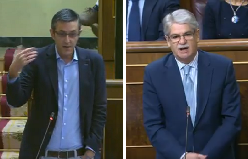 El PSOE pide “solidez” frente a Trump y Dastis insiste en la “serenidad”