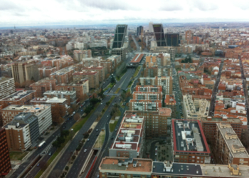 Madrid a vista de pájaro desde Torre Cepsa
