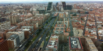 Madrid a vista de pájaro desde Torre Cepsa