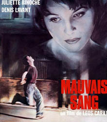 Michel Piccoli y Juliette Binoche en ‘Mala sangre’, en el Instituto Francés