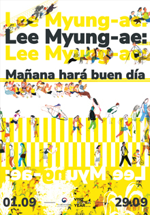 Exposición de la ilustradora y escritora Lee Myung-ae en el Centro Cultural Coreano
