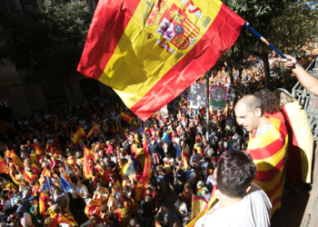 Apoyos de todo el mundo a la unidad de España tras la declaración de independencia