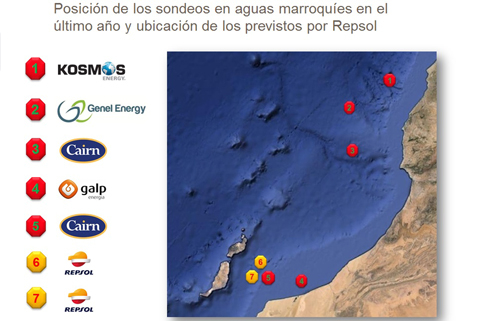 El Congreso rechaza las prospecciones marroquíes frente a Canarias